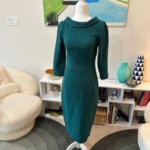 Boden Emerald Long Sleeve Dress